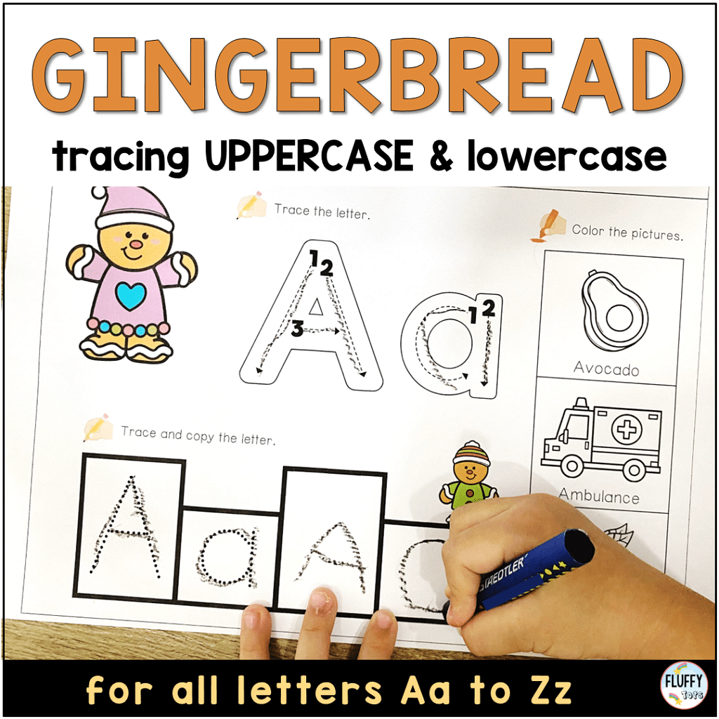 7 Fun Gingerbread Printables for Toddler & Preschool Gingerbread Week 6