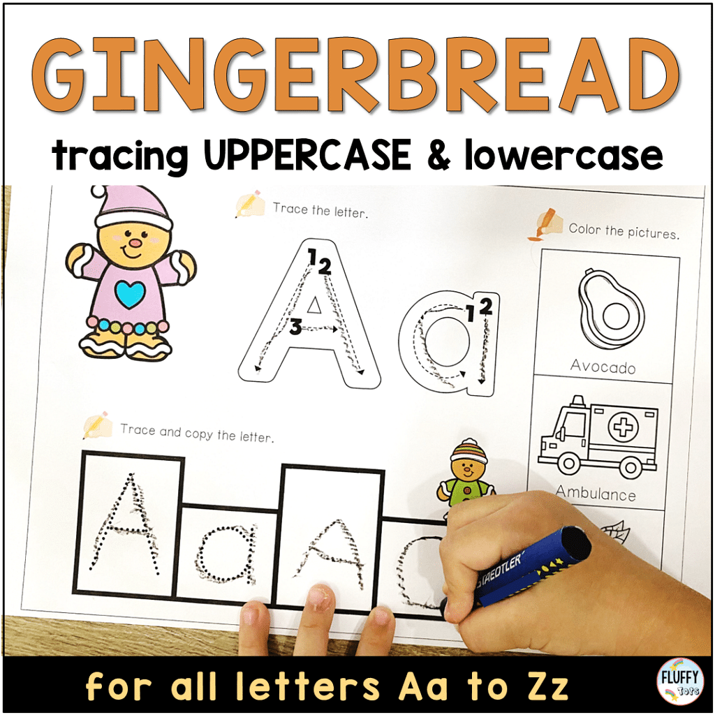 7 Fun Gingerbread Printables for Toddler & Preschool Gingerbread Week 16