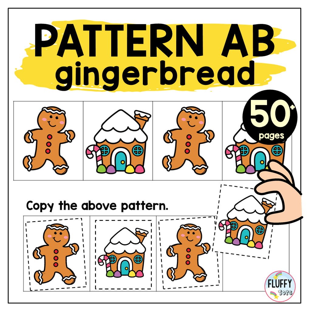 7 Fun Gingerbread Printables for Toddler & Preschool Gingerbread Week 10