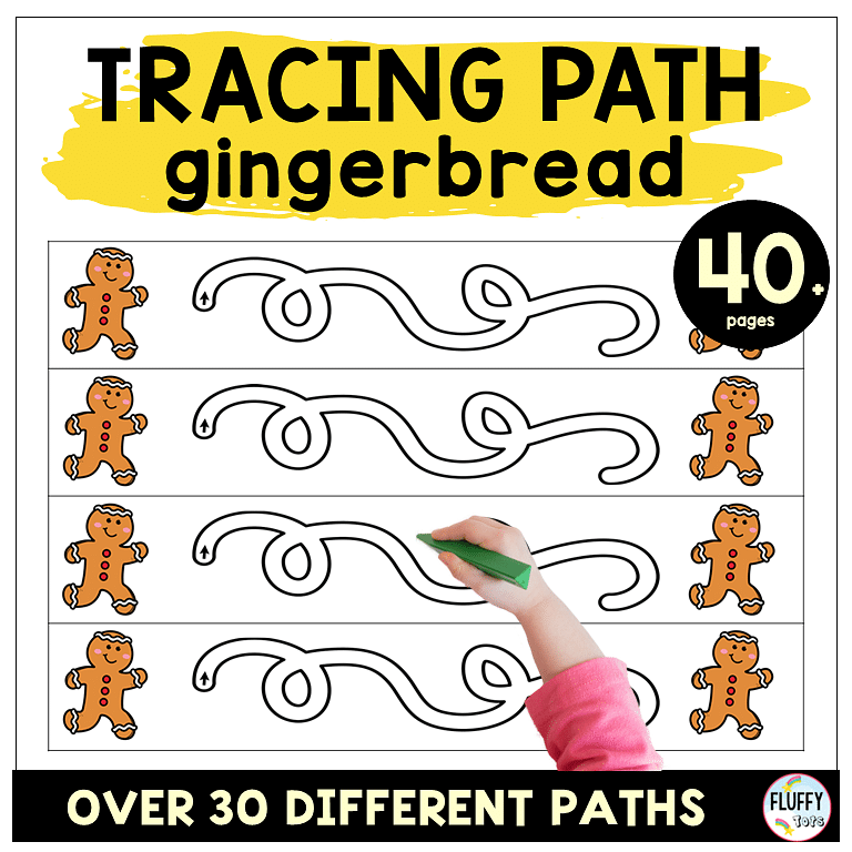 7 Fun Gingerbread Printables for Toddler & Preschool Gingerbread Week 1
