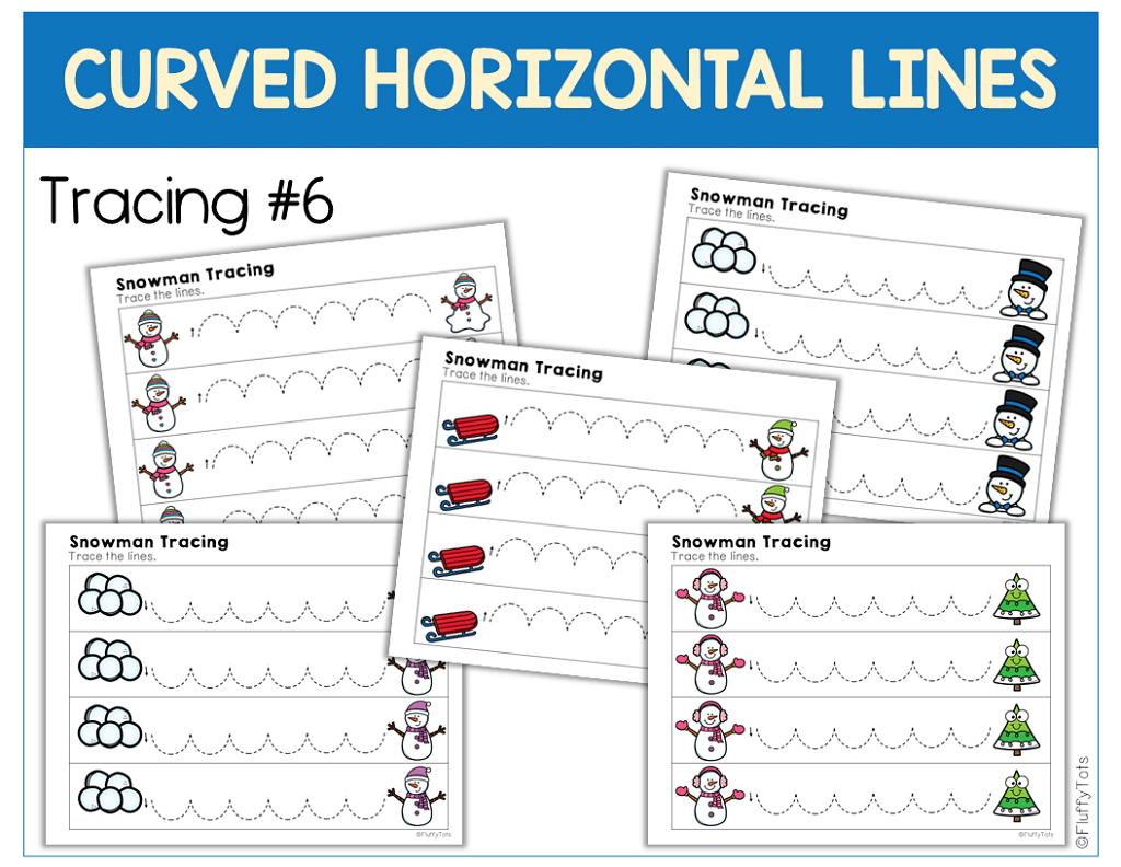 60+ Pages Exciting Snowman Tracing Worksheets 13