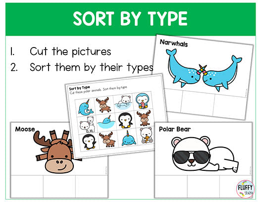 100+ pages of Arctic Animals Activities to Ease Your Winter Lesson Plan 6