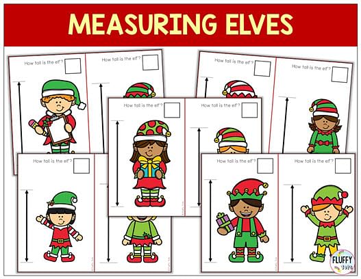 70+ Exciting Non-Standard Christmas Measurement Activities Card 82