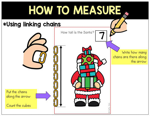70+ Exciting Non-Standard Christmas Measurement Activities Card 3