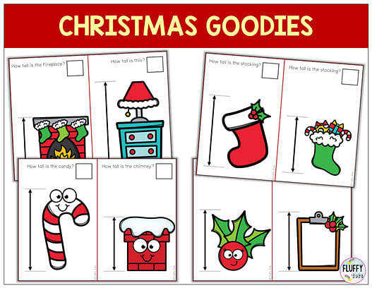 70+ Exciting Non-Standard Christmas Measurement Activities Card 14