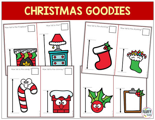 70+ Exciting Non-Standard Christmas Measurement Activities Card 84