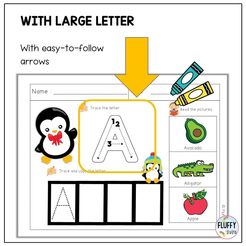 4 Simple Ways to Make Letter Tracing Fun for Toddler and Preschool Kids 3
