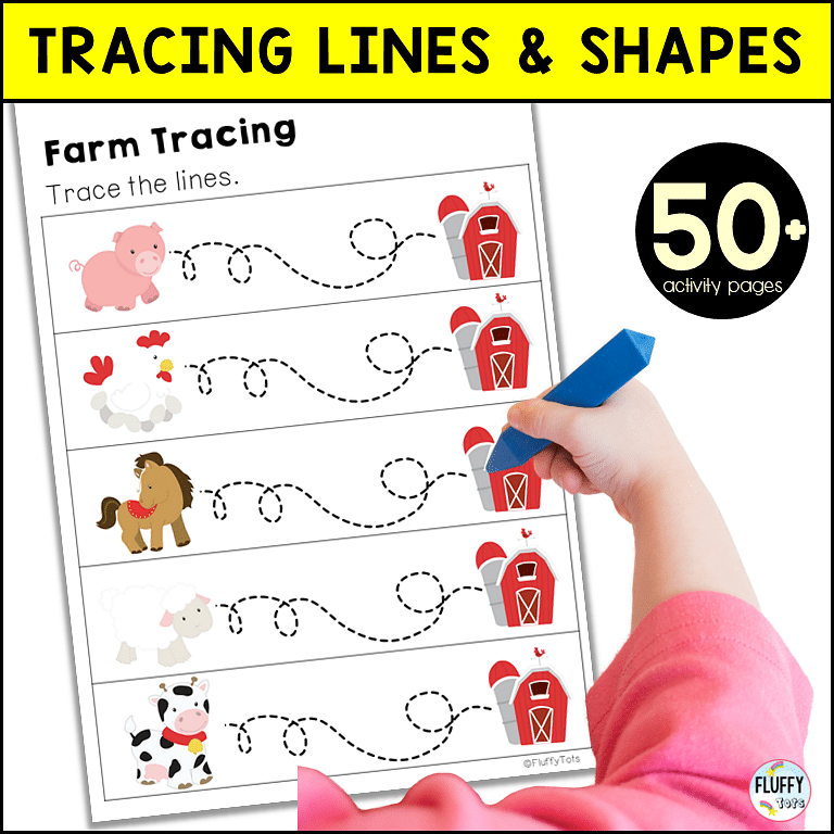 5 Simple Ideas to Make Tracing Fun for Toddler and Preschool Kids 7