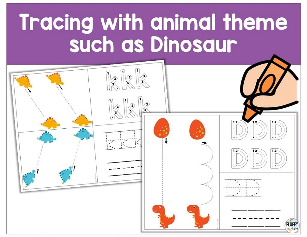 6 Easy Steps to How to Teach Tracing Letters to Your Toddler and Preschool Kids 5