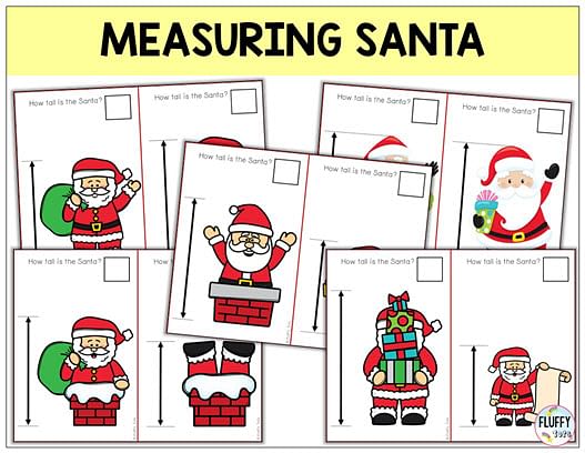 70+ Exciting Non-Standard Christmas Measurement Activities Card 81