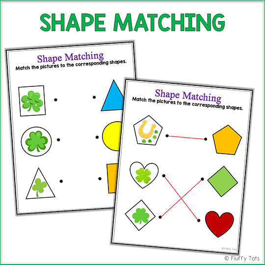 St Patrick's Day math activities worksheets