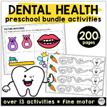 50 Pages Of Fun Dental Printables For Toddler And Preschool - Fluffytots