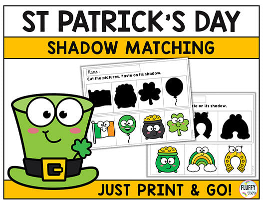 St Patrick's Day Shadow Matching