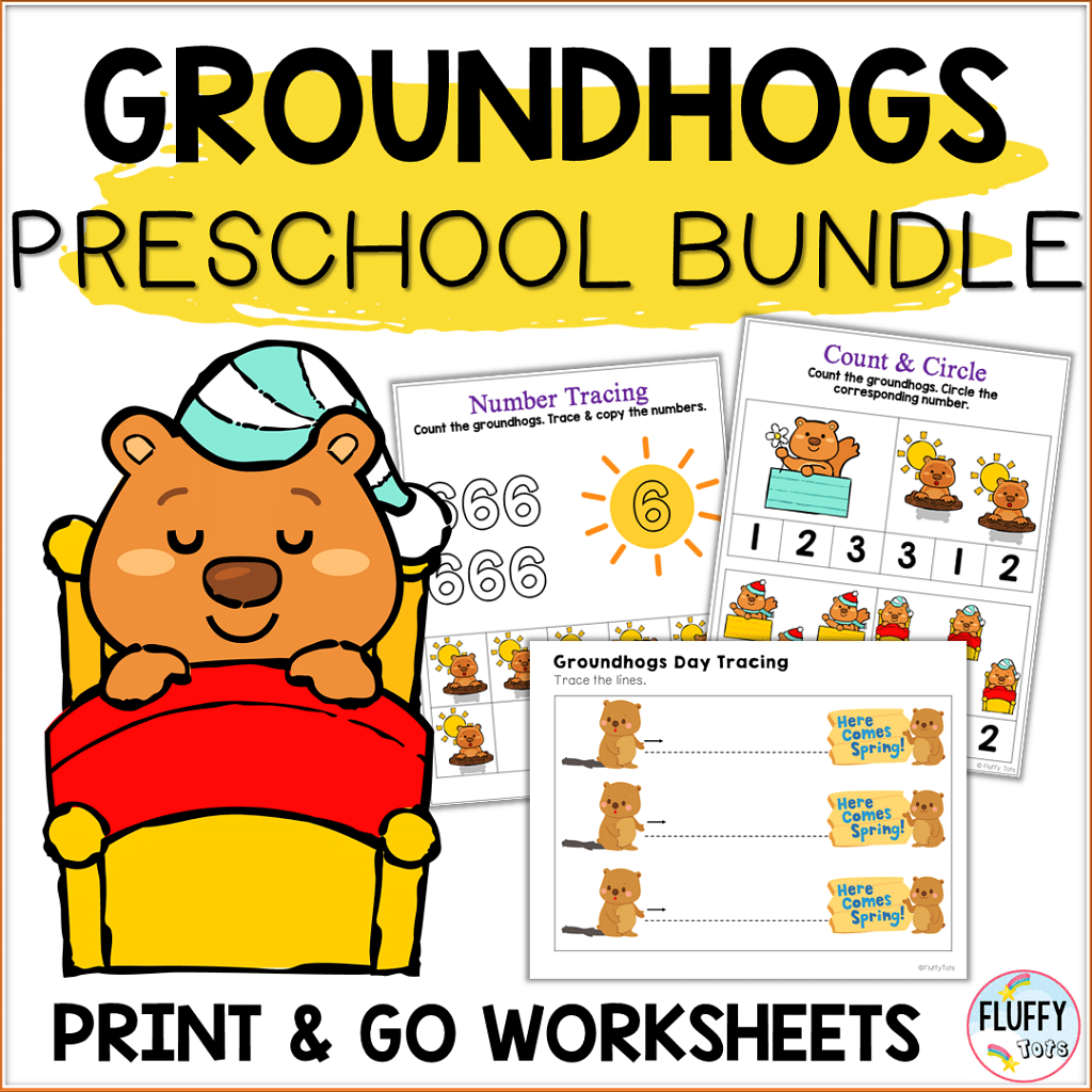 10+ Exciting Groundhog's Day Printable Activities 1