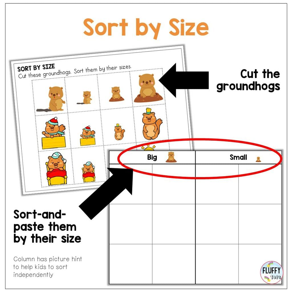 preschool groundhog's day printable