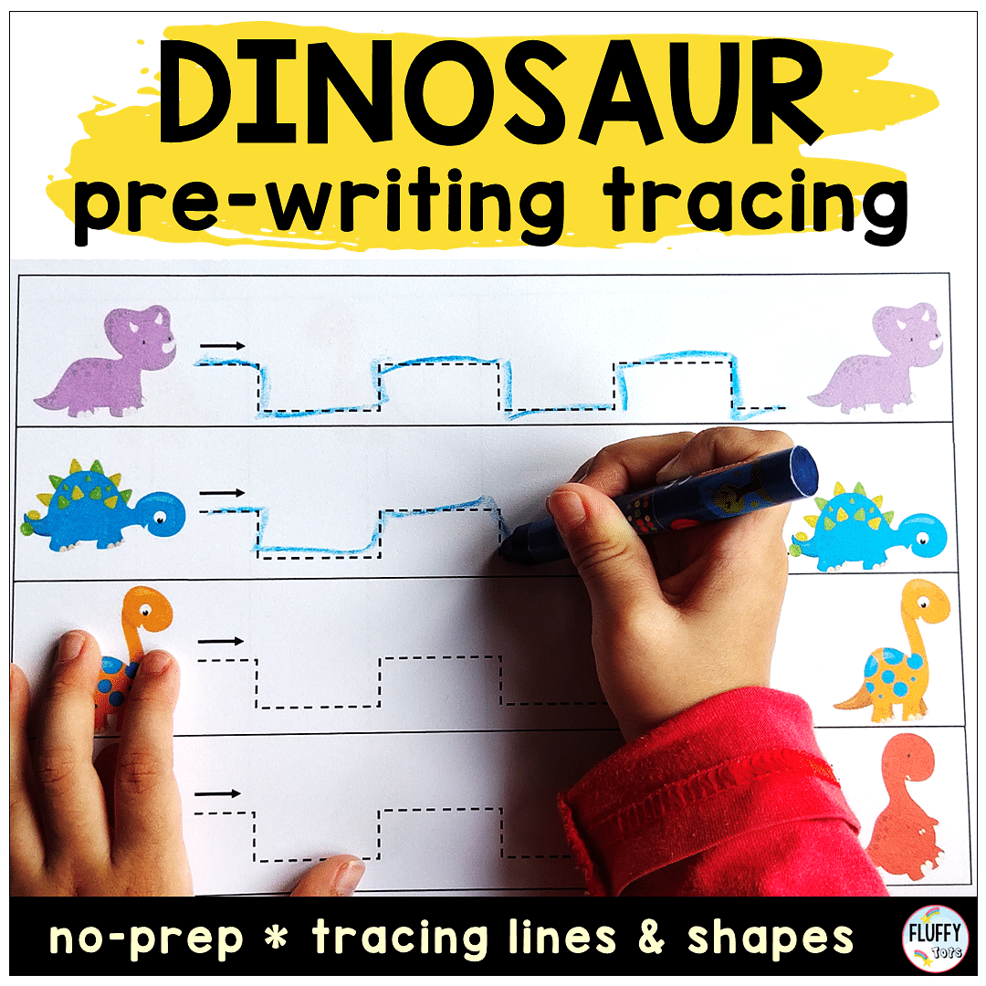 6 Easy Activities for Dinosaur Lesson Plan - FluffyTots