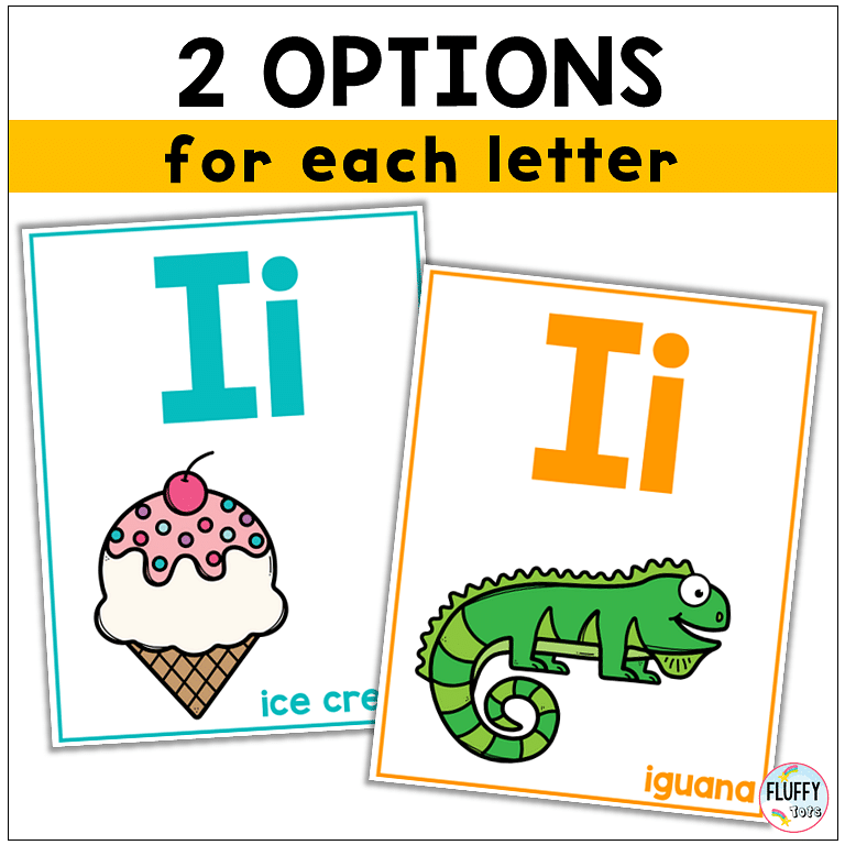 Fun Rainbow Alphabet Posters for Preschool and Kindergarten 3
