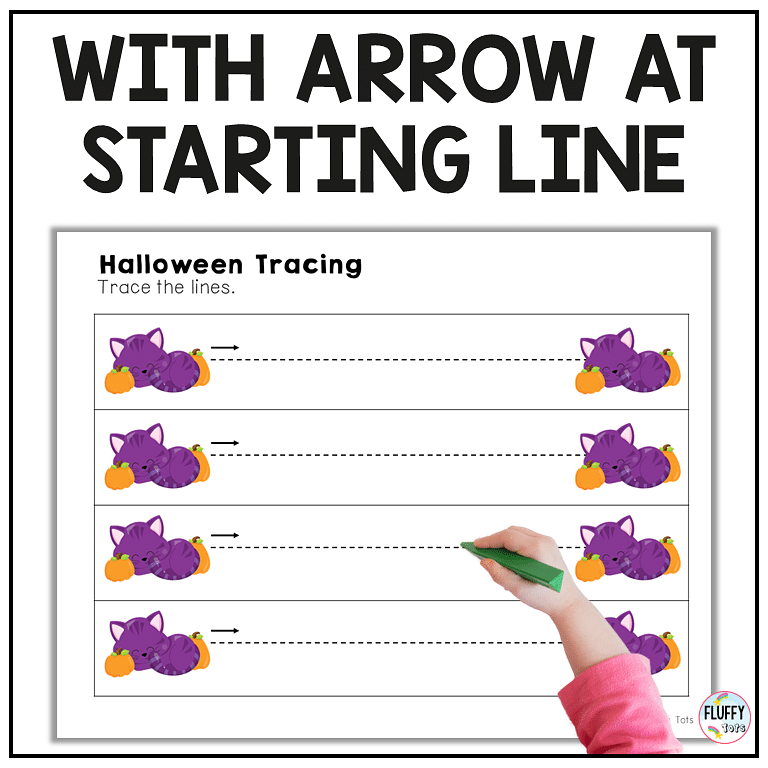 Fun 50+ Pages Non-Spooky Halloween Tracing Printable for Toddlers and Preschoolers 22