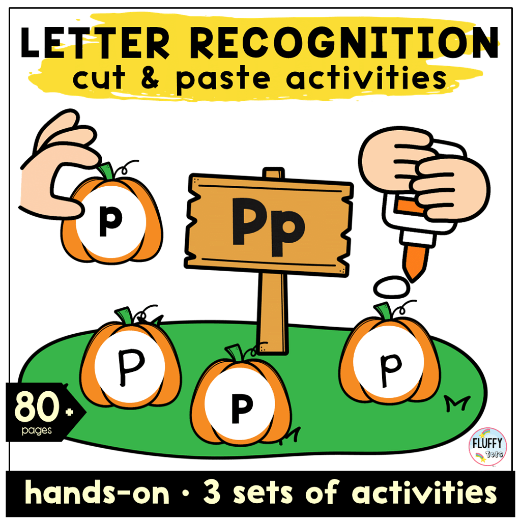 Pumpkin Alphabet Match : FREE 26 Letters 60
