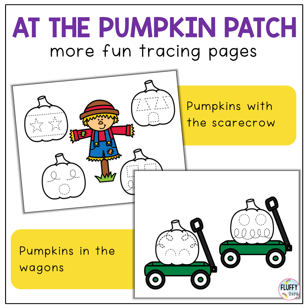 6 Fun Pumpkin Faces to Help with Your Kids' Tracing Practice 56