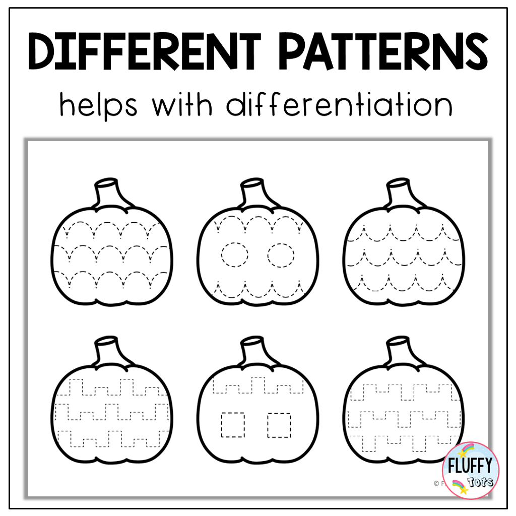 6 Fun Pumpkin Faces to Help with Your Kids' Tracing Practice 19