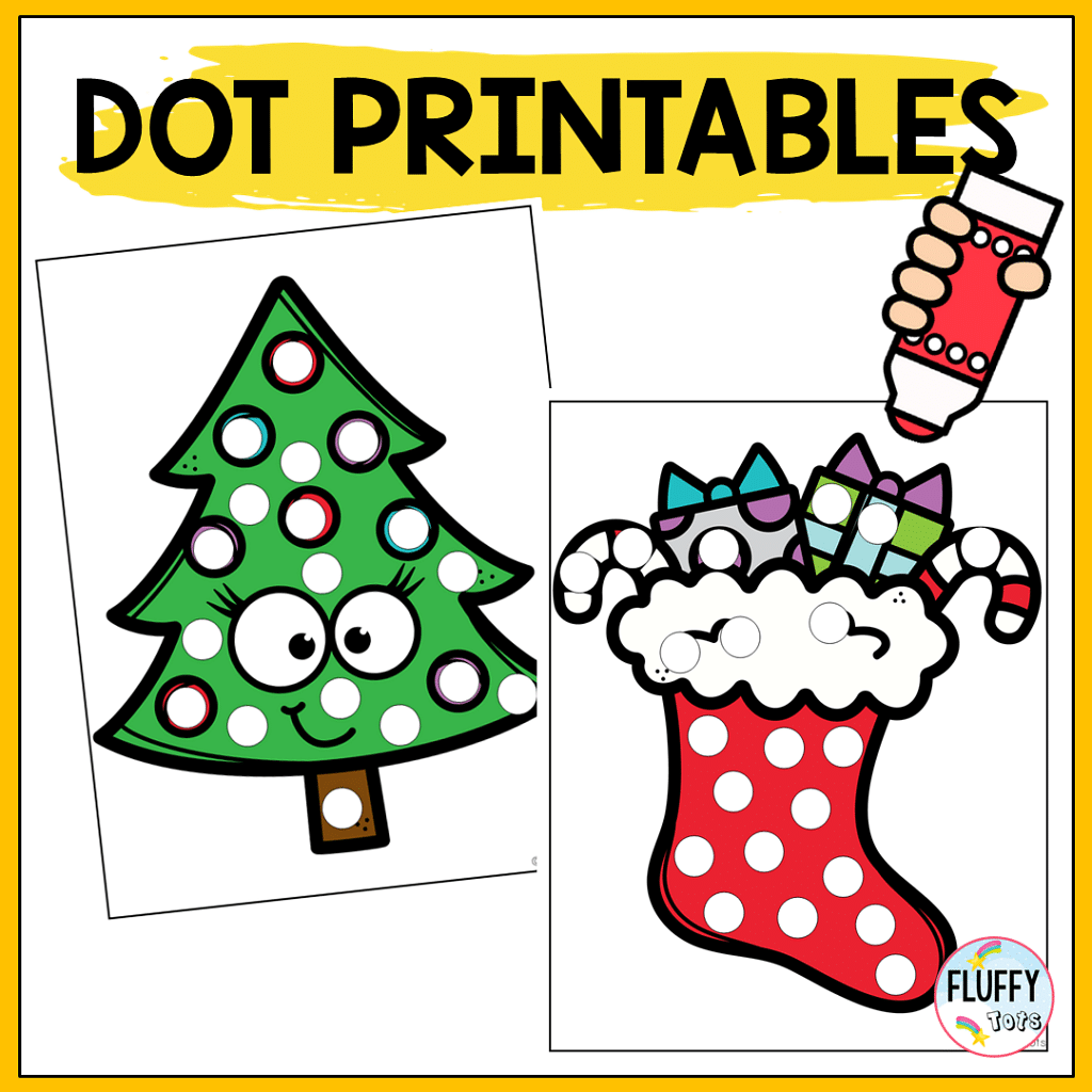 18 Christmas Printables for Preschool and Toddlers 11