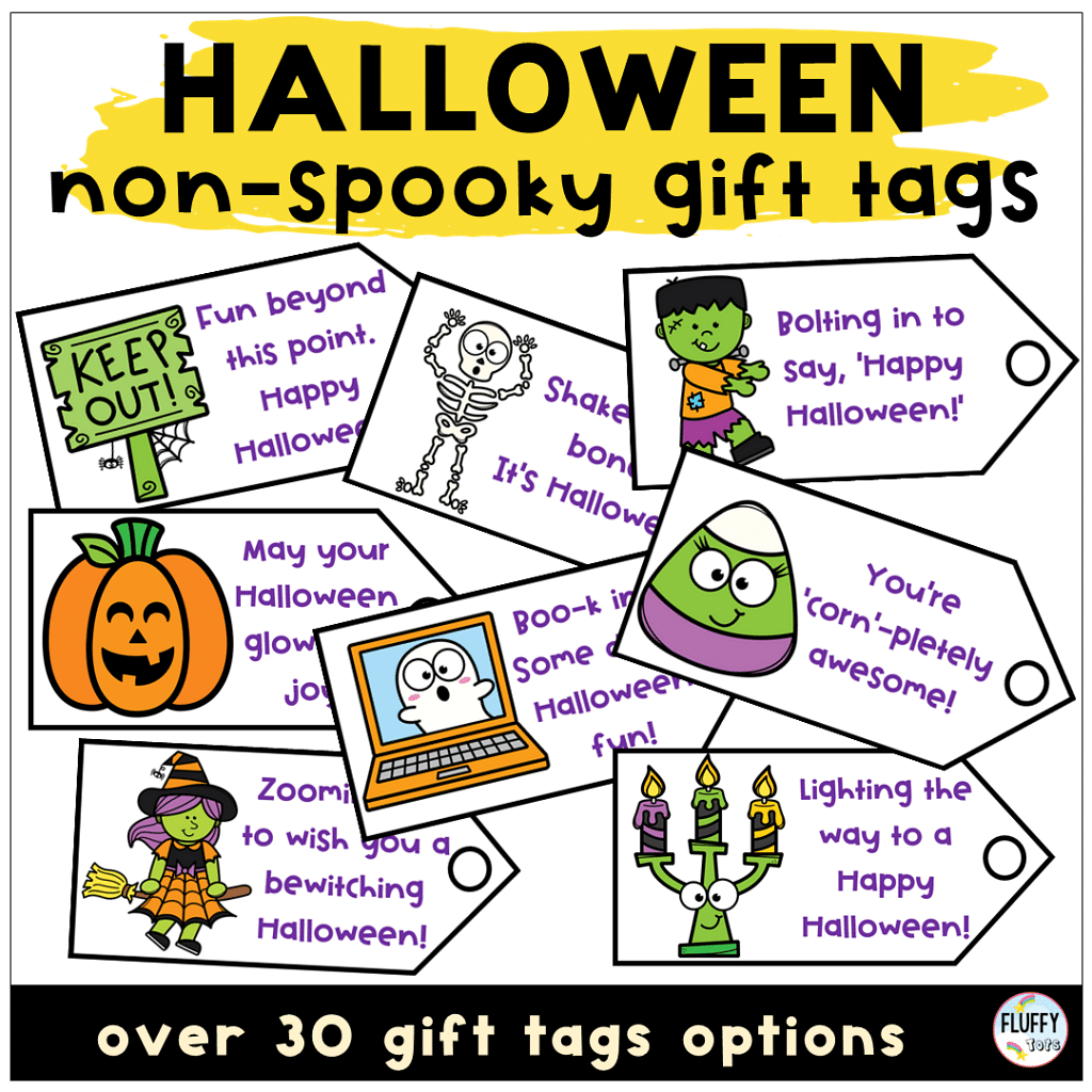 30+ Halloween Gift Tags for Teachers and Moms 2