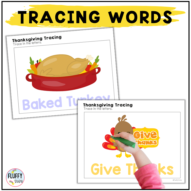 70+ Pages Fun Thanksgiving Tracing Printables for Your Kids 9