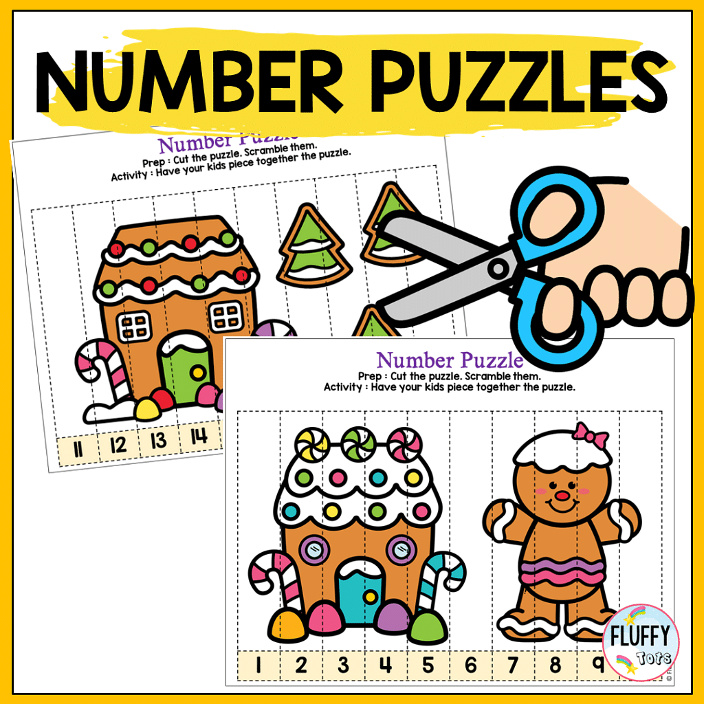 9 Free Gingerbread Printables for Preschool and Toddlers 1