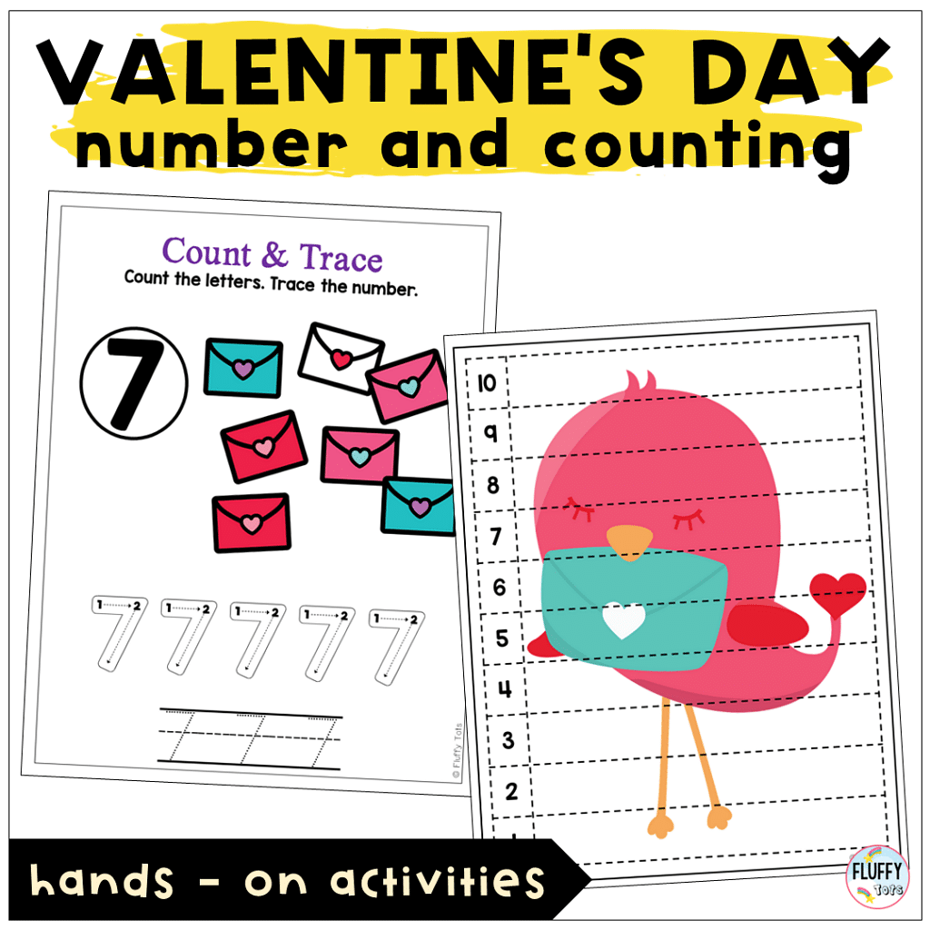 february valentine's day math activities preschoolers