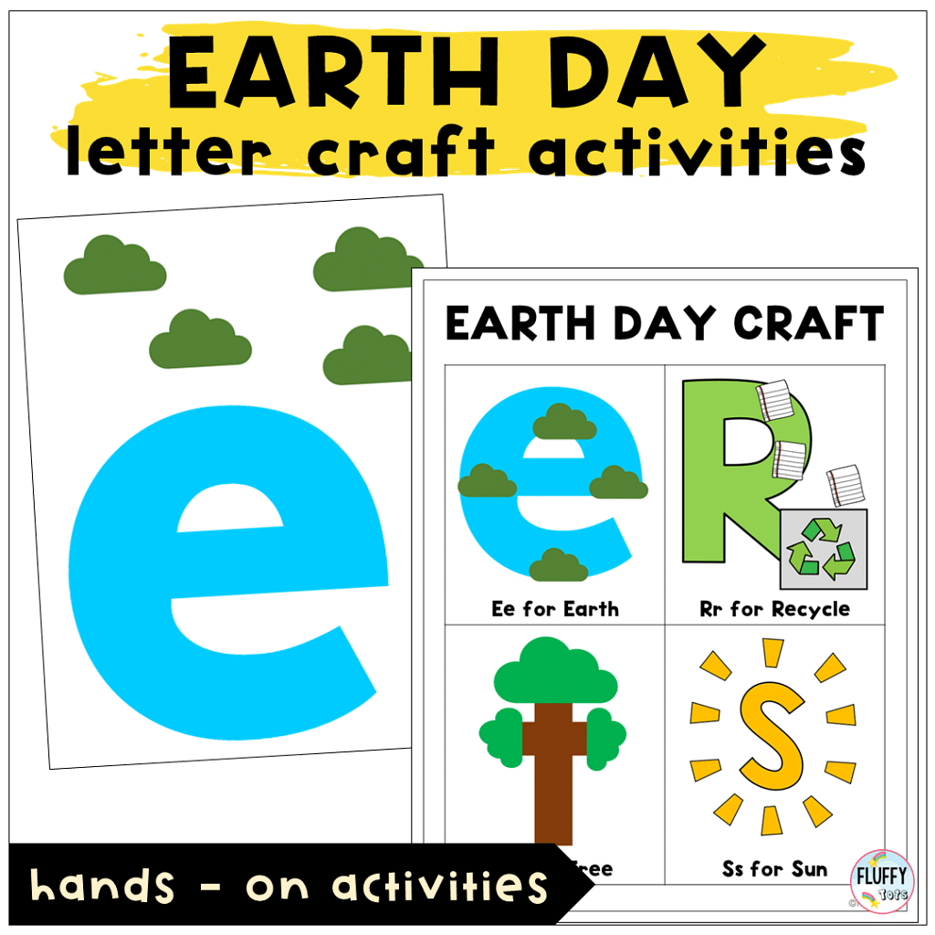 Earth Day lesson plans for preschool letter activities