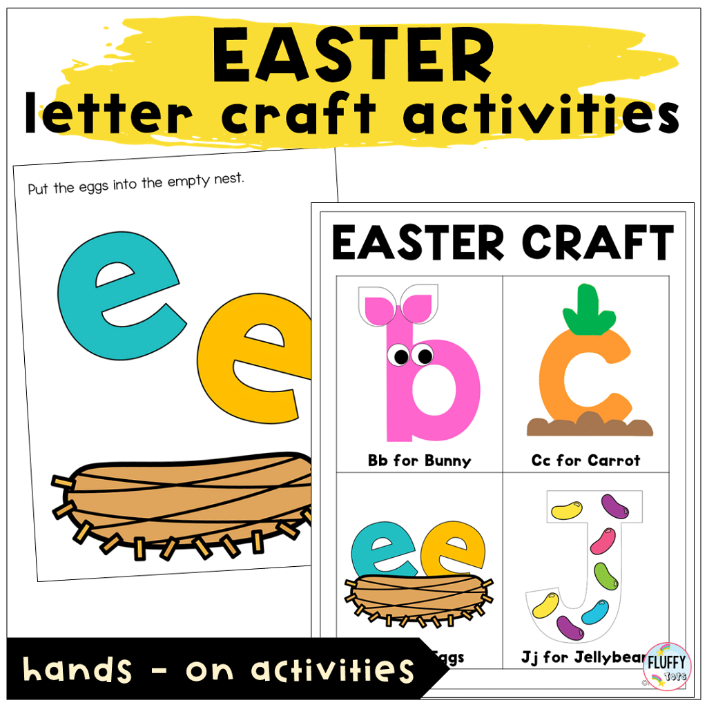 Easter lesson plans letter craft
