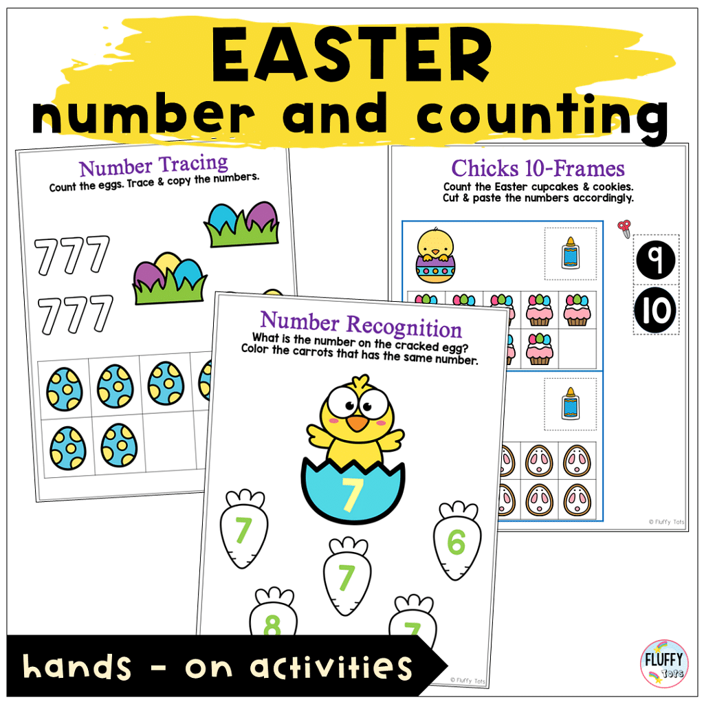 Easter lesson plans for preschool math