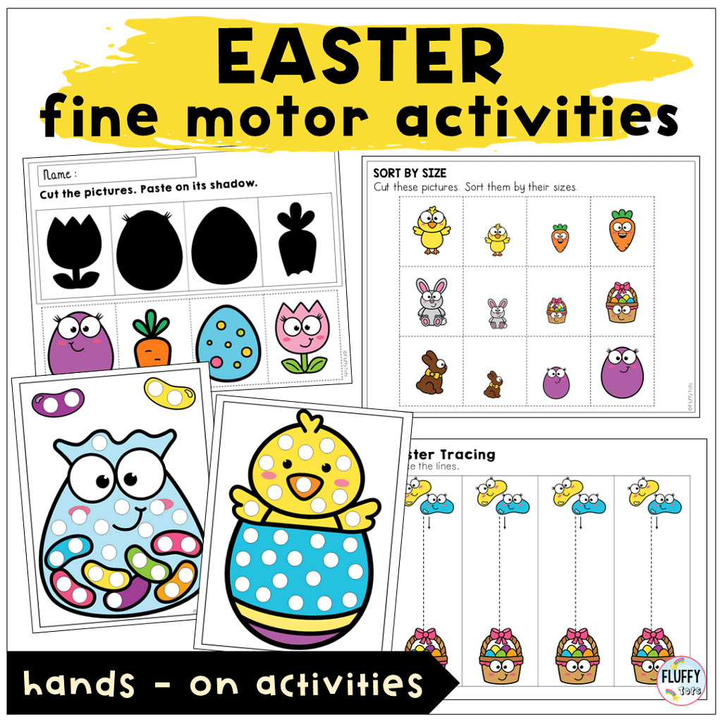 Easter fine motor lesson plans for toddlers