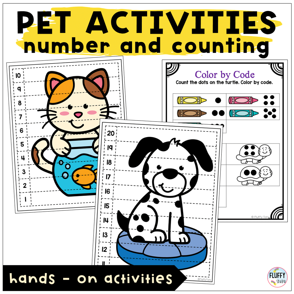 Pet Activities for Toddler and Preschool