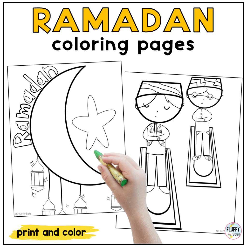 Ramadan Coloring Pages for Kids