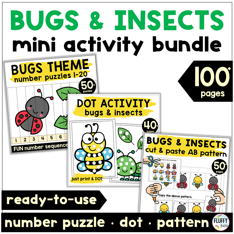 Discover Simple Bugs Lesson Plan for Toddler and Preschool with 3 Main Activities 2
