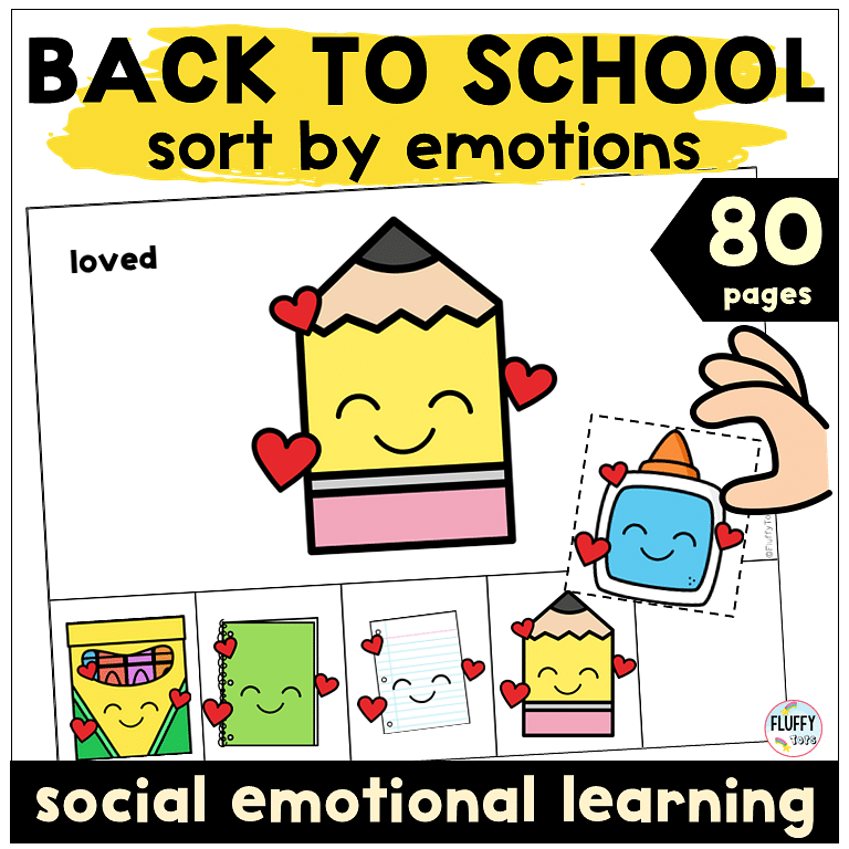 sort by emotion back to school