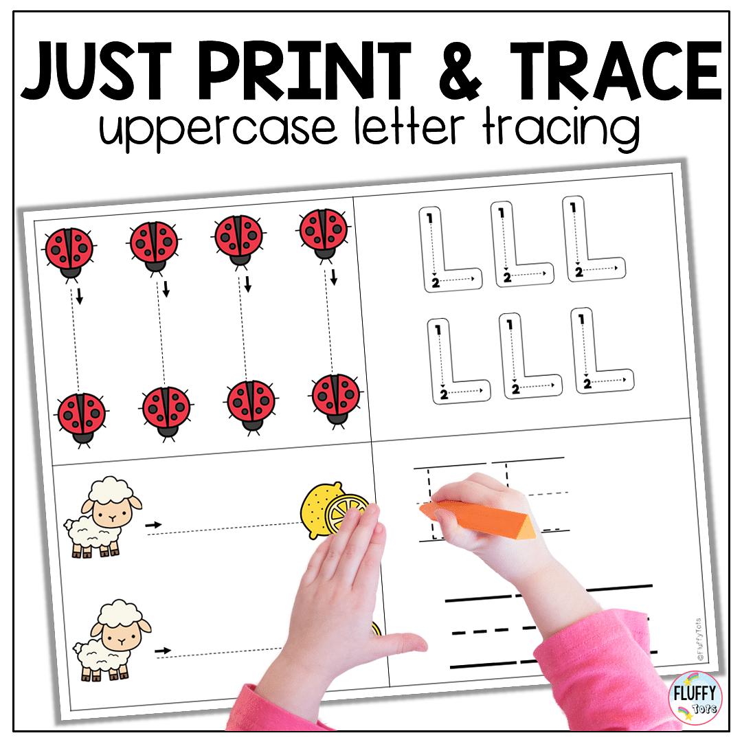 letter tracing worksheets printable