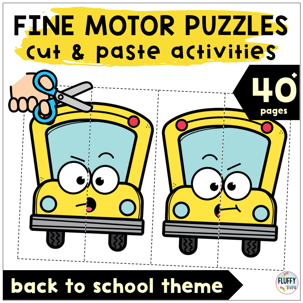 7 Back to School Printable Activities for Preschool for Smooth First Month of School 4
