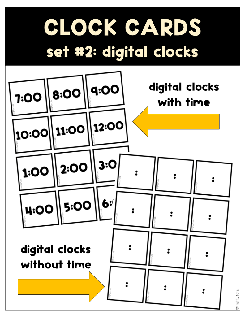 editable Classroom Schedule Cards with Pictures