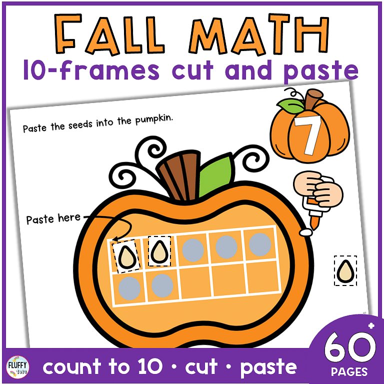 Apple 10-Frames Printables : FREE 1-10 10 Frames 2