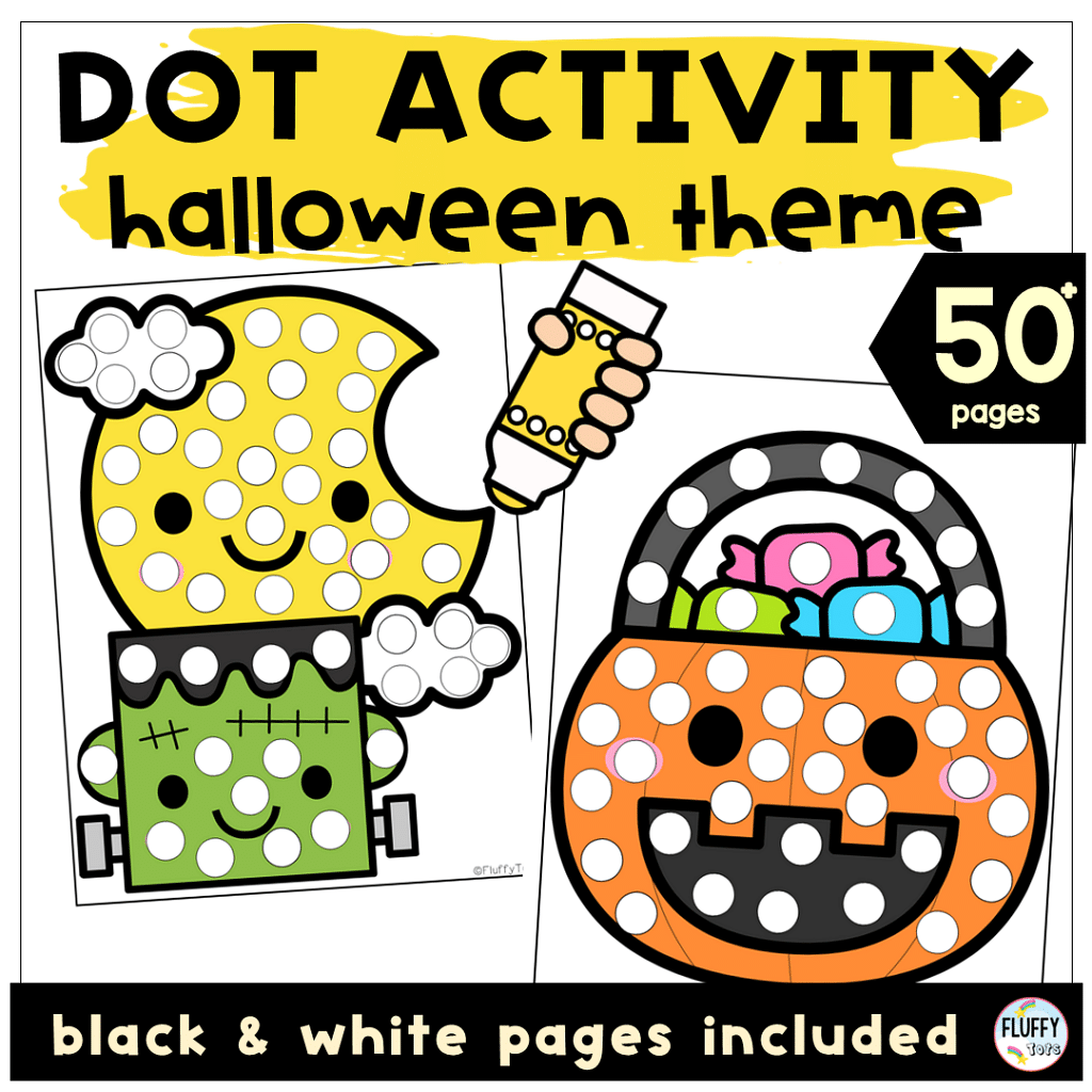 Halloween Dot Printables