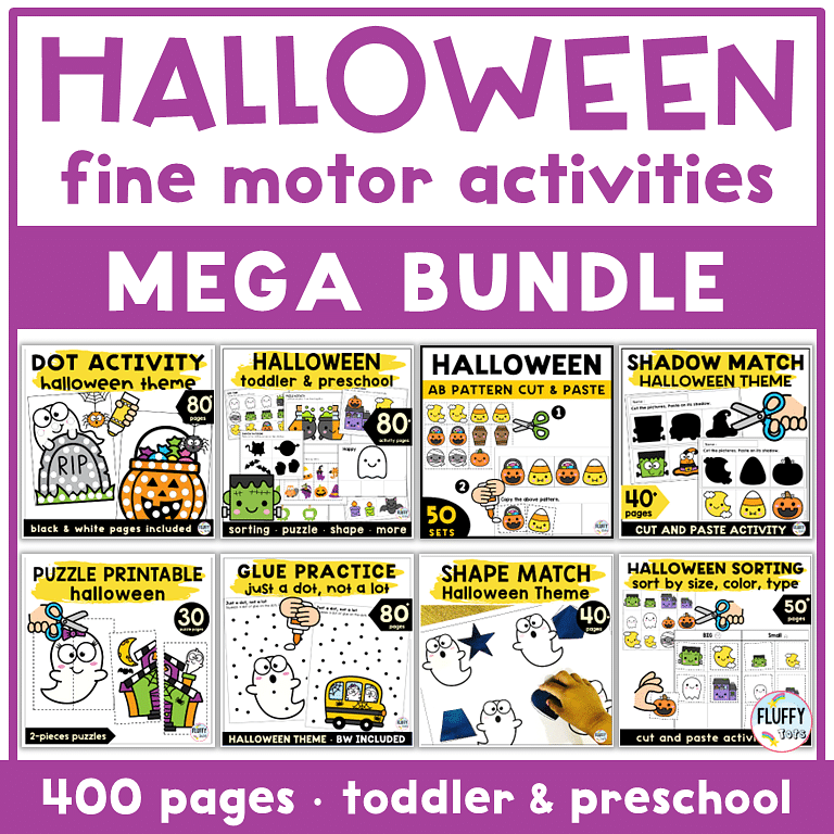 Halloween Printables : FREE 11 Printables for Toddlers and Preschoolers 17