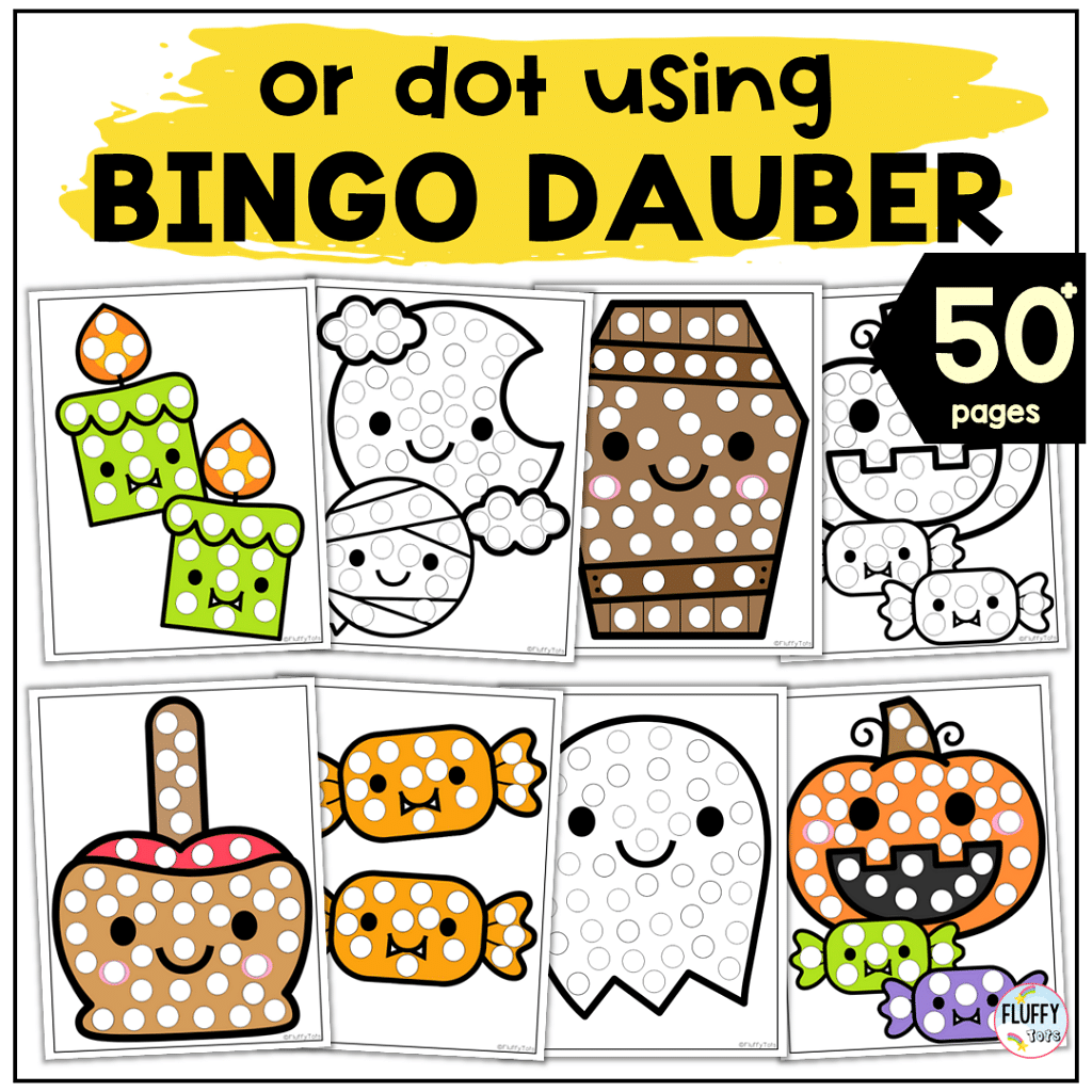 Halloween Dot Printables