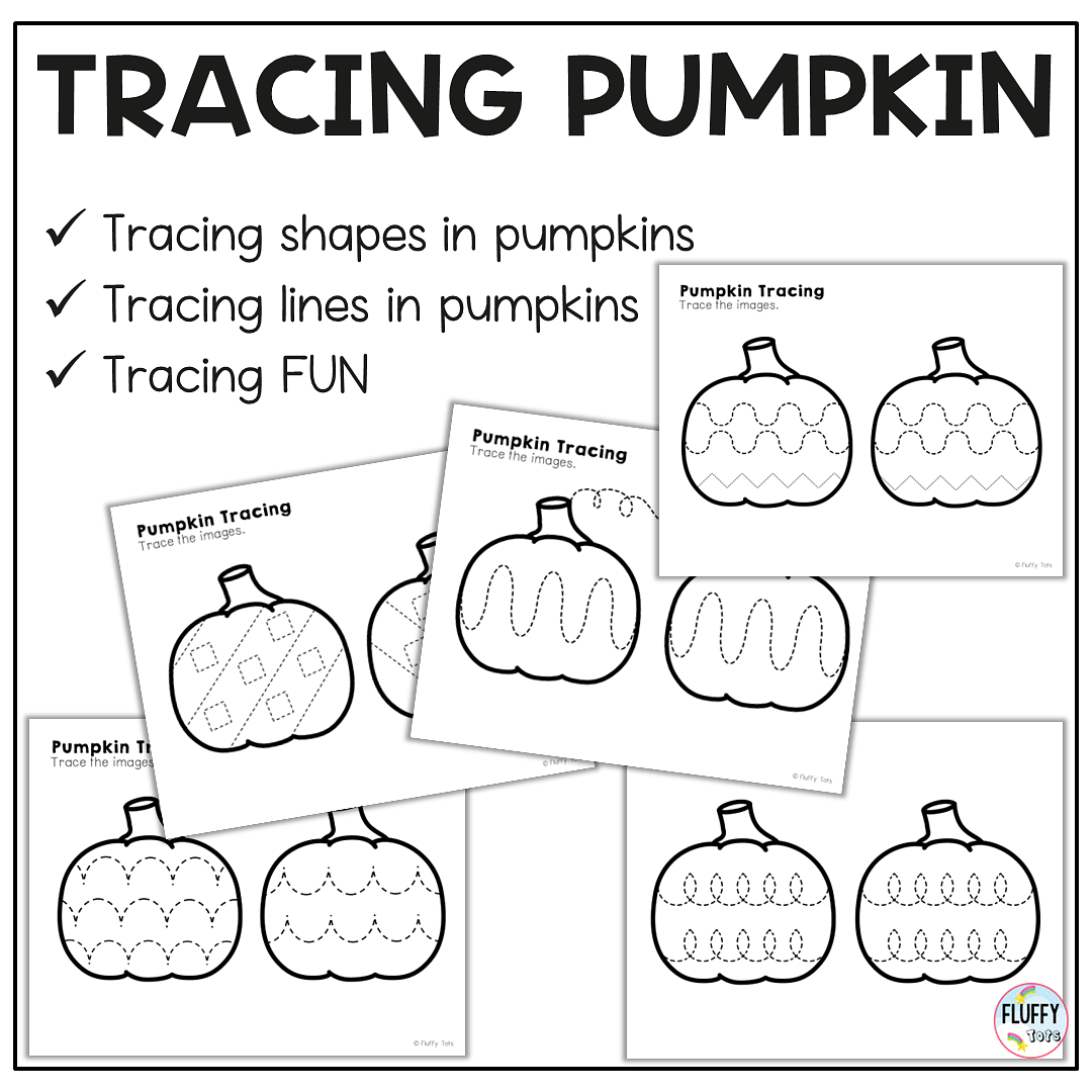 70+ Fun Pages Pumpkin Printables to Make Tracing Fun for Your Kids 5